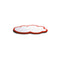 50 WorkshopClouds - small, white/red